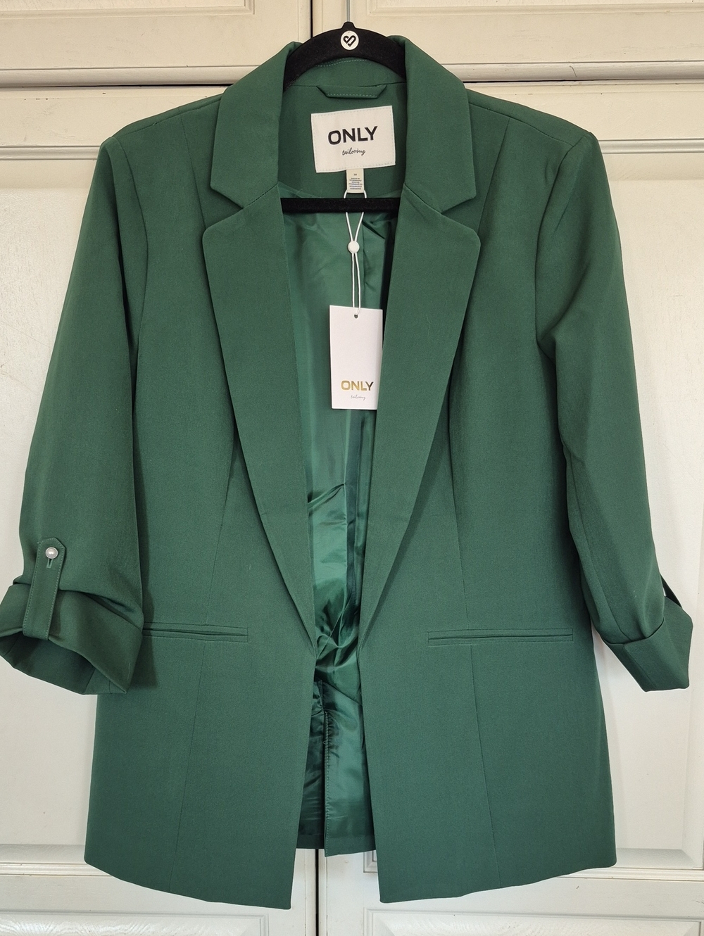 ONLY Emerald Green Relaxed Blazer